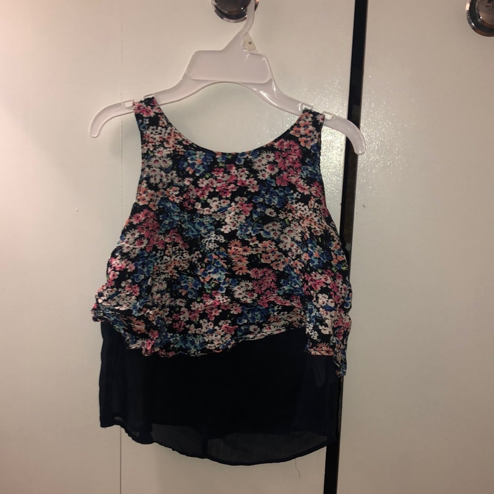 Floral tank top from Abercrombie.